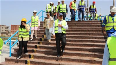   وفد أردنى يتفقد محطة خورشيد لمعالجة الصرف الصحى بالإسكندرية 