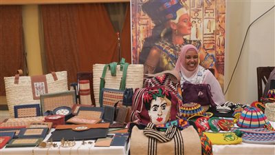 معرض المصرية على هامش مهرجان أسوان الدولي لأفلام المرأة