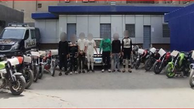  سقوط تشكيل عصابي لسرقة الدراجات النارية في القاهرة