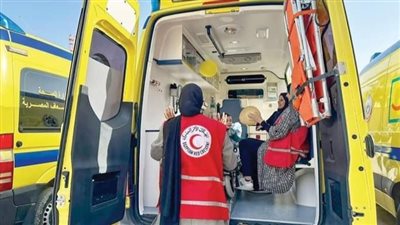 شمال سيناء استقبلت 20 مصابًا فلسطينيًا و42 مرافقًا اليوم