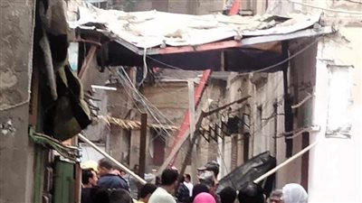 جهود مكثفة لكشف غموض انفجار إسطوانة بوتاجاز أدى لانهيار جزئى بعقار الإسكندرية 