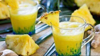 مفيد للدايت| حضري عصير الأناناس والكيوي وتمتعي بجسم مثالي