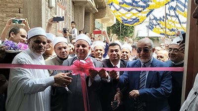 إفتتاح مسجد خالد بن الوليد بقرية الغريزات بالمراغة 