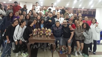 الصيد يحصد الكأس العام للناشئات ببطولة كأس مصر للسباحة القصيرة.. صور