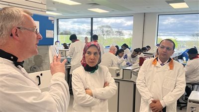 وفد جامعة المنصورة الجديدة يزور جامعة نوتنجهام ترنت بالمملكة المتحدة 