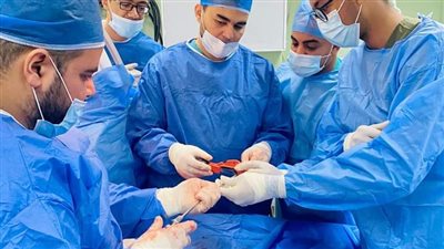 تركيب مسمار تليسكوبي لطفل مصاب بـالعظام الزجاجية في بني سويف 