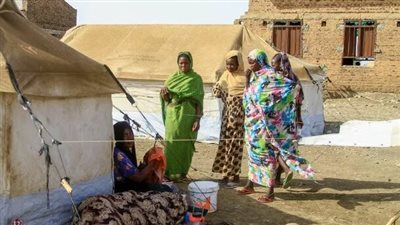 نازحو بابانوسا ينددون بالظروف السيئة في منازل إيواء غرب كردفان