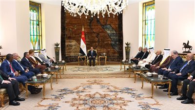 السيسي يبحث مع رؤساء البرلمانات العربية مستجدات الأوضاع في الأراضي الفلسطينية