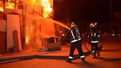 نشوب حريق داخل مركز طبي في منطقة العجوزة