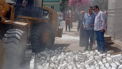 إزالة 27 حالة تعدٍ بالشرقية في اليوم الخامس بالمرحلة الثالثة من الموجه الـ 22