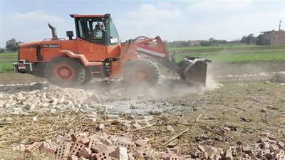 إزالة 3190 حالة تعدٍ ضمن أعمال الموجة 22 بالقليوبية