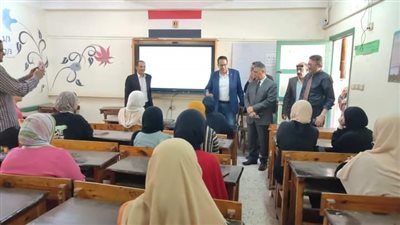 وكيل تعليم الغربية يتابع مجموعات التقوية للشهادتين الإعدادية والثانوية  