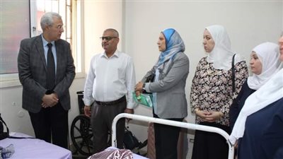 مستشفيات جامعة بني سويف تستقبل مصابي الحرب من الأشقاء الفلسطنيين