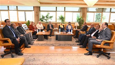 جامعة الفيوم تستقبل وفدًا من الهيئة القومية لضمان جودة التعليم والاعتماد 