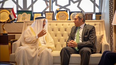 العاصمة الإدارية الجديدة تستقبل نائب رئيس مجلس الوزراء البحريني ورئيس البرلمان العربي