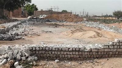 إزالة مقابر خالية علي أملاك الدولة بالقليوبية 