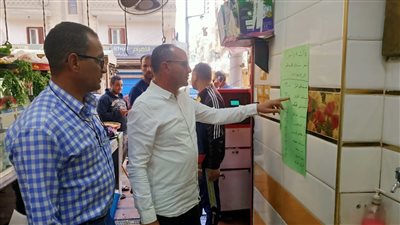 حملة تموينية على الأسواق والمخابز والمطاعم بالغربية 