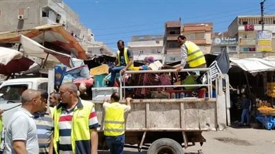 رفع 648 حالة إشغال طريق بمحافظة البحيرة 