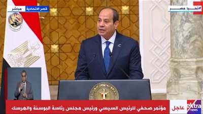  السيسي: مصر تحملت مسئوليتها كدولة راعية للسلام في العالم
