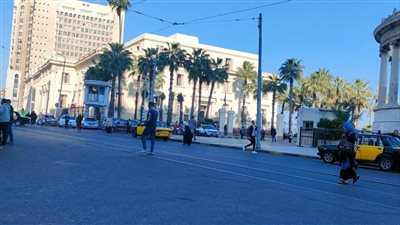 اجواء ربيعية بطقس الاسكندرية ونشاط كبير بالميناء 