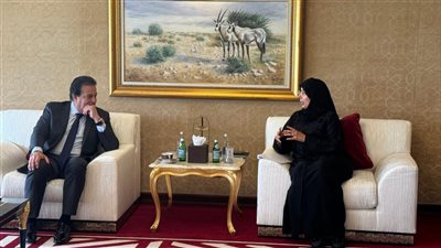 عبدالغفار يناقش مع نظيرته القطرية فرص الاستثمار في المجال الصحي والسياحة العلاجية  