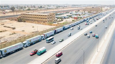 صندوق تحيا مصر يُطلق القافلة الإغاثية الخامسة لدعم الأشقاء الفلسطينيين في غزة