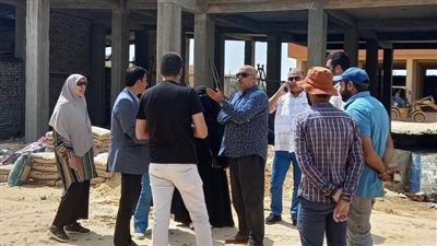 رئيس مدينة العريش يتفقد تنفيذ مشروعات الخطة الاستثمارية