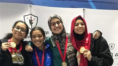 سلاح الصيد يحصد ذهبية وبرونزية الفرق فى بطولة الجمهورية تحت 15سنة