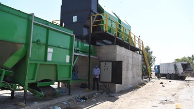 إنتهاء تجهيز موقع مصنع تدوير المخلفات جنوب قنا 