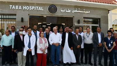 محافظ جنوب سيناء يتفقد مستشفى طابا ووحدة طب الأسرة