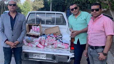 ضبط منتجات ألبان منتهية الصلاحية وغير صالحة للاستهلاك بالفيوم 
