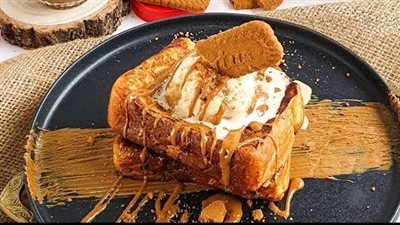 لفطار سريع.. طريقة عمل لوتس فرنش توست بالموز
