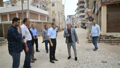 محافظ الغربية يتابع توريد القمح وأعمال التطوير ببسيون 