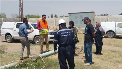حماية المستهلك يتابع مشروعات مياه الشرب والصرف الصحي بأسيوط