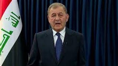 الرئيس العراقي يشدد على ضرورة ترسيخ مبادئ التعايش السلمي