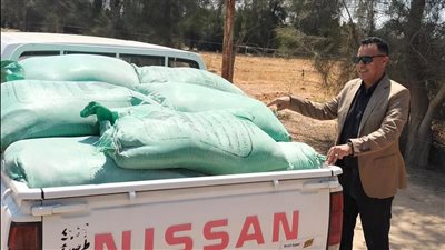 ضبط طن دقيق بلدي فى القنطرة غرب  بالإسماعيلية 