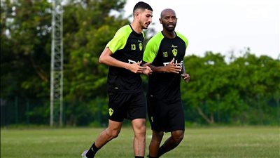 شيكابالا يواصل البرنامج التأهيلي على هامش مران الزمالك 