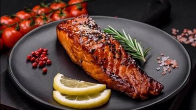 مفيد للبشرة| طريقة عمل سلمون بدبس الرمان