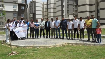  فعاليات زراعة شجر مثمر بمدينة العبور الجديدة