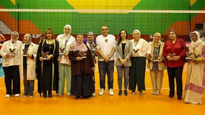 تكريم 11 لاعبة من قدامى الأهلي ببطولة إفريقيا للكرة الطائرة