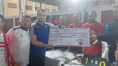 أولاد خلف بطلًا لمونديال حياة كريمة بسوهاج