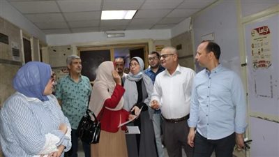 المديرالتنفيذى    يتفقد أقسام مستشفيات جامعة بني سويف
