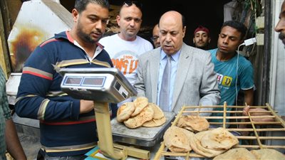 محافظ الغربية يتابع نتائح الحملات التفتيشية المفاجئة على المخابز ومطاعم المأكولات الشعبية.