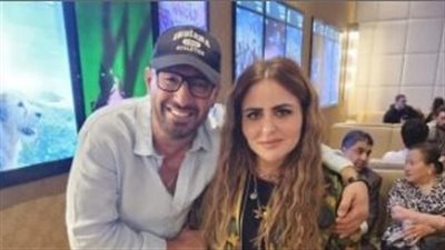 أول ظهور لـ أحمد السقا ومها الصغير بعد شائعة انفصالهما 