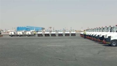 مصر للطيران تطور أسطولها البري وتضم 37 معدة جديدة للخدمة الأرضية