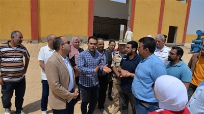 نائب محافظ يتابع مشروعات مبادرة 