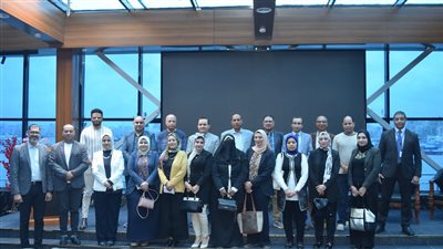 وفد من علوم دمنهور يتفقد معهد البحار والمصايد بالإسكندرية