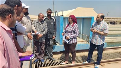 مياه الفيوم والقابضة للمياه يتابعان مردود أثر التدريب في رفع كفاءة العاملين 