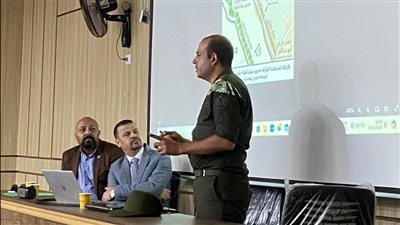 ندوة توعوية بكلية الفنون الجميلة بجامعة الأقصر عن دور مصر الداعم للقضية الفلسطينية 