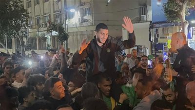 إحتفالات صاخبة لجماهير الإتحاد السكندري بعد التتويج بكأس السلة 